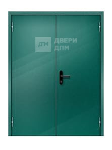 Противопожарная дверь глухая двупольная ДПМ-02 EI-45 герметичная